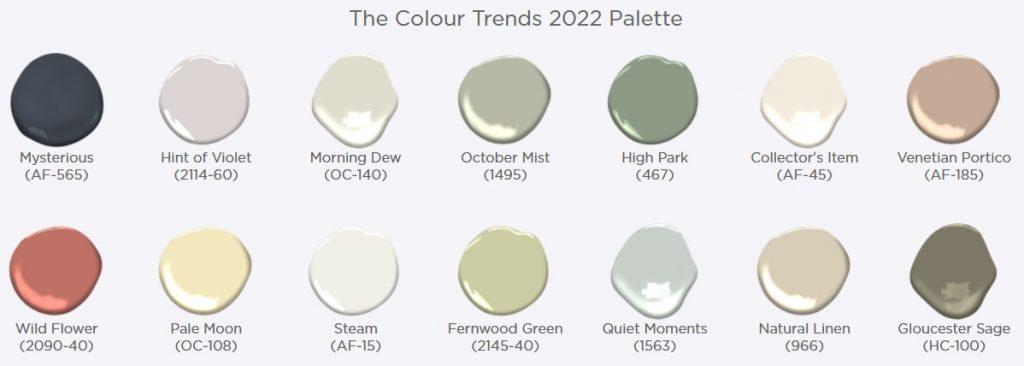 Benjamin Moore Color Of The Year And Color Trends For 2022 – Fix It People